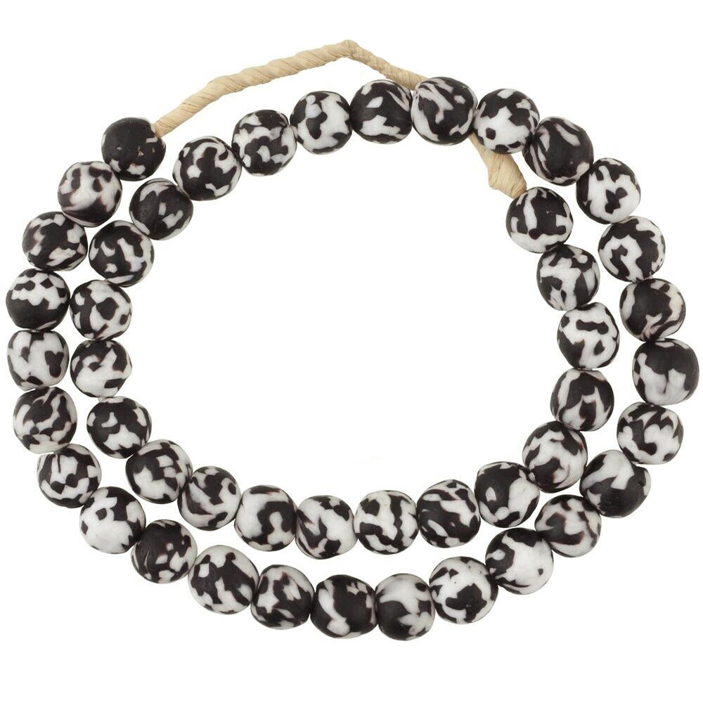 African Trade Beads: Fused Recycled Glass Krobo Beads From Ghana