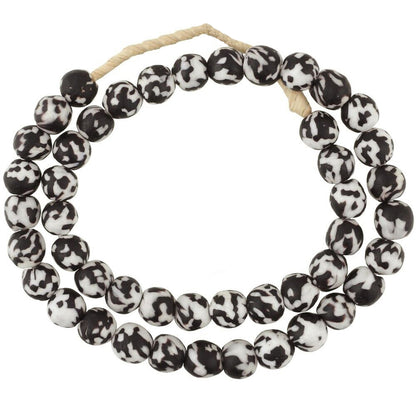 African Trade Beads: Fused Recycled Glass Krobo Beads From Ghana