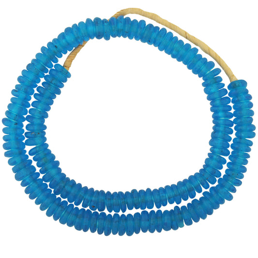 Recycled Glass Beads, African Trade Handmade In Ghana