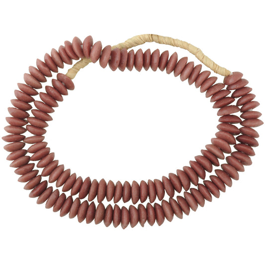 Authentic African Trade Beads - Recycled Krobo Glass, 14Mm, 23.5"
