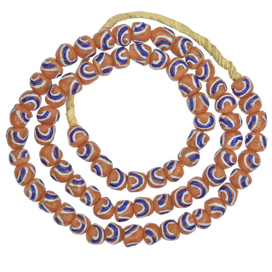 Vibrant African Trade Powder Glass Beads - Handcrafted In Ghana