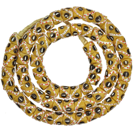 Exquisite Fancy African Trade Beads - Handcrafted In Ghana