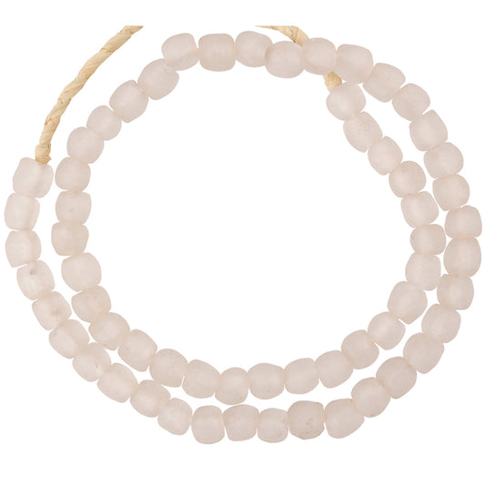 Translucent Ghana Glass Beads - Recycled African Trade Beads