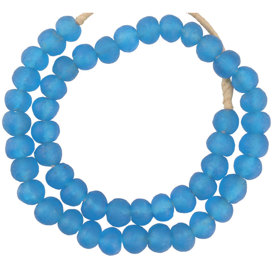 Authentic Glass Beads - Translucent Recycled Made In Ghana