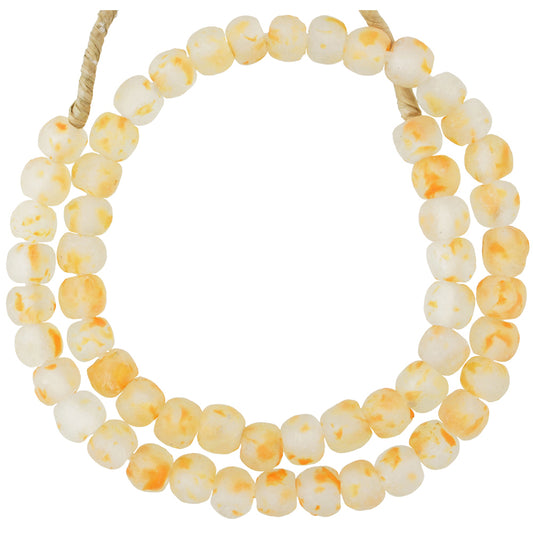 Translucent Krobo Glass Beads - Recycled African Trade