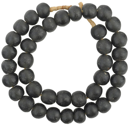 Beautiful Large Bottle Glass Beads - Translucent African Trade Beads