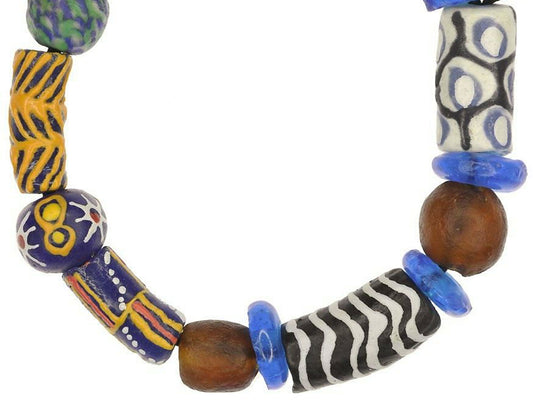 Handmade Beaded Bracelet - Authentic African Jewelry - alternate view