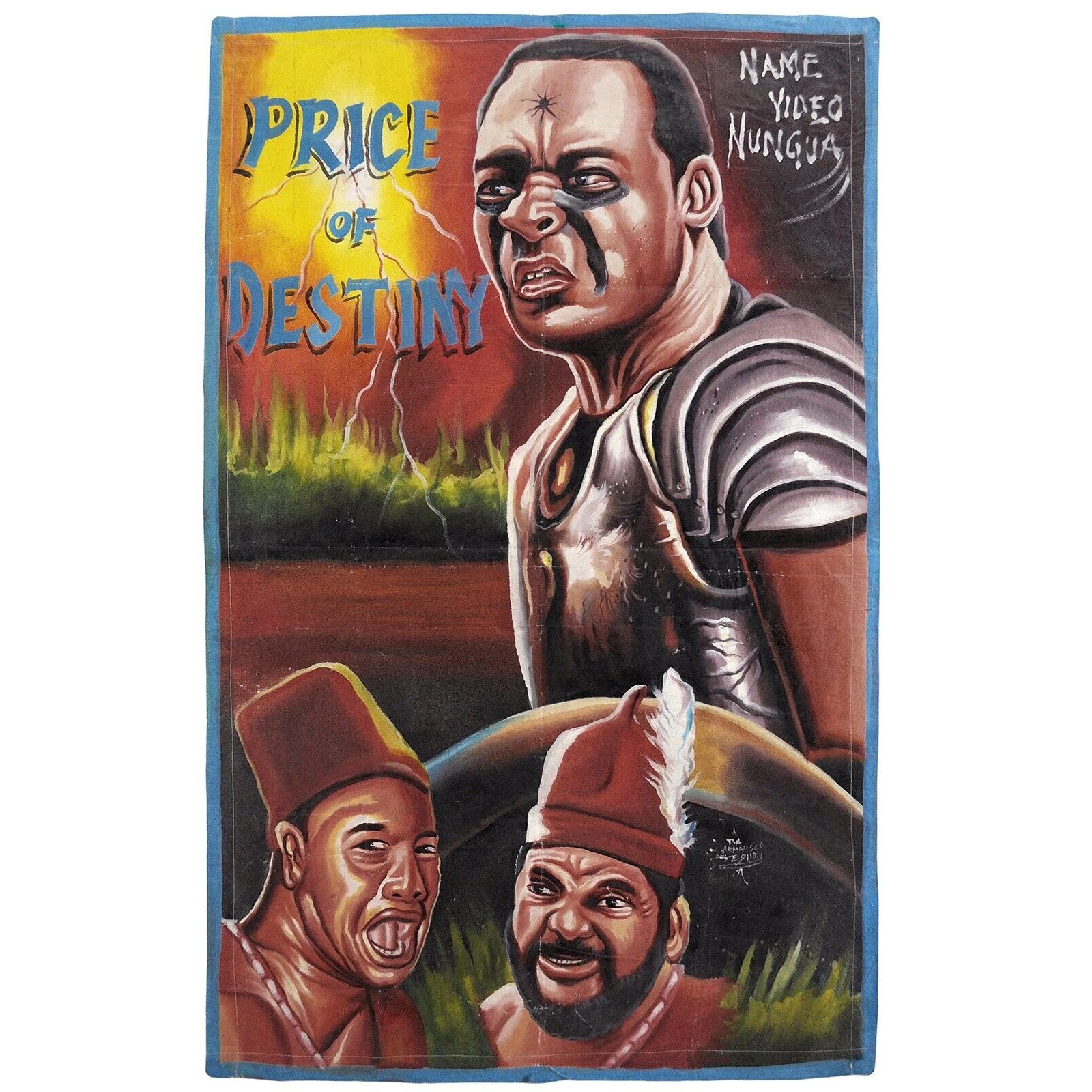 Price Of Destiny - Ghanaian Hand-Painted Ritual Movie Poster