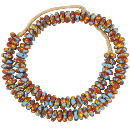 African Trade Beads: Fused Recycled Glass Beads From Ghana