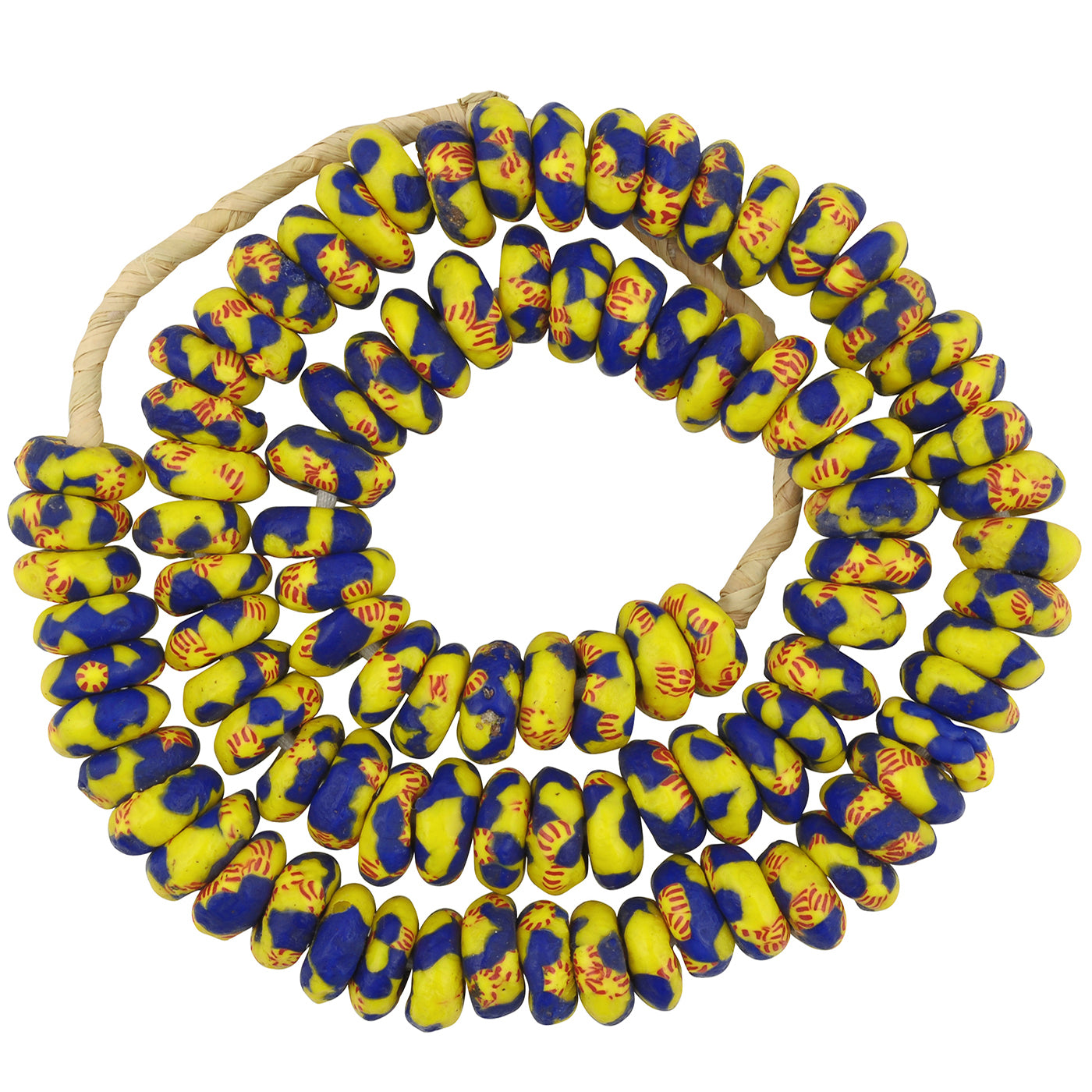 Large African Trade Beads: Recycled Glass From Ghana