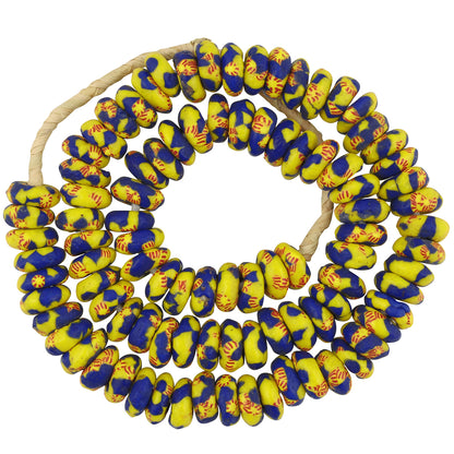 Large African Trade Beads: Recycled Glass From Ghana