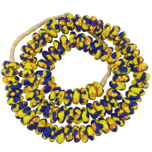 Large African Trade Beads: Recycled Glass From Ghana