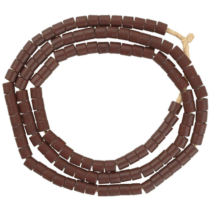 Vintage Czech Tile Glass Trade Beads - African Bohemian Beads