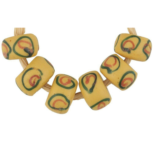 Antique "Eye" Fancy Venetian Lampwork Glass Trade Beads