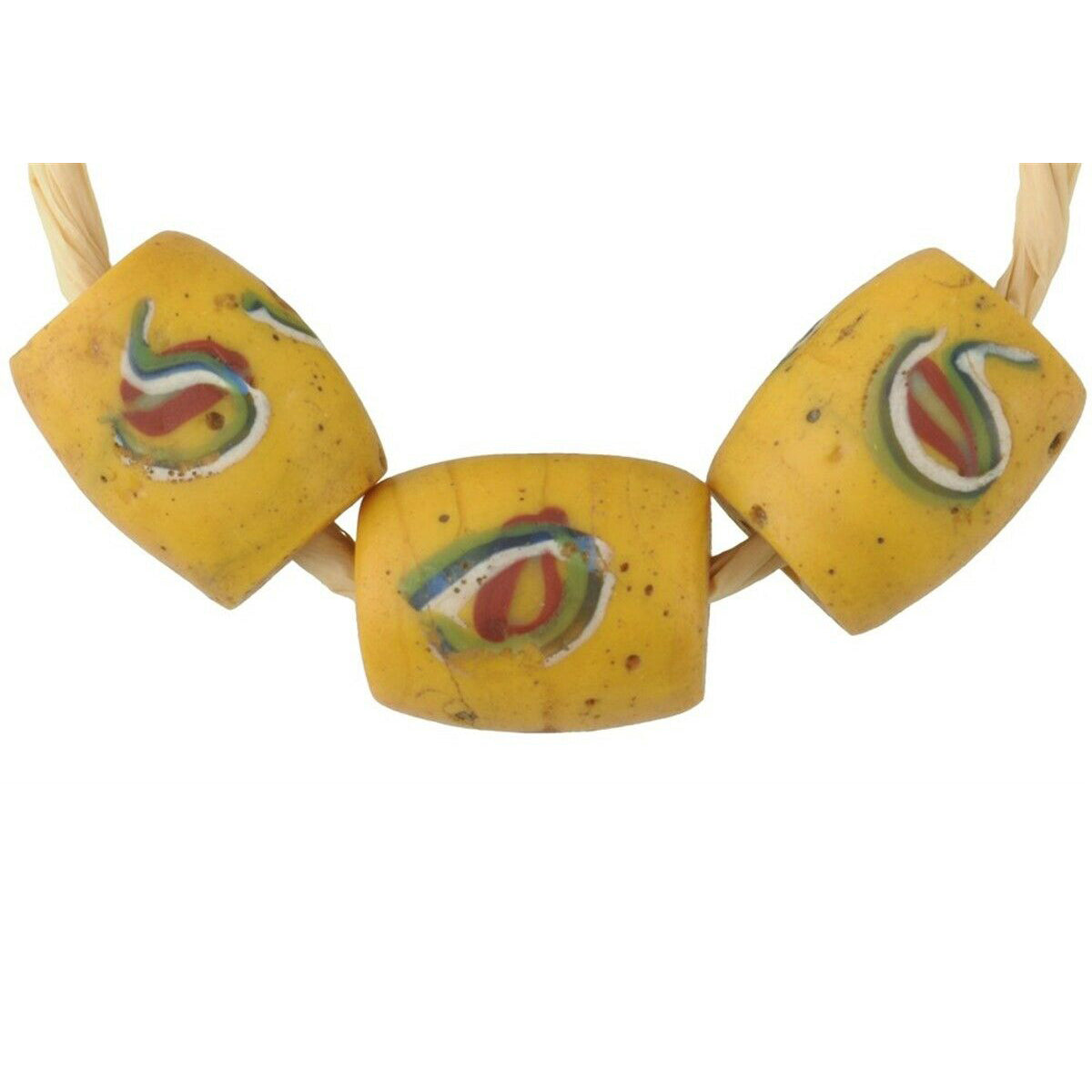 Rare Antique Eye Fancy Venetian Lampwork African Trade Beads