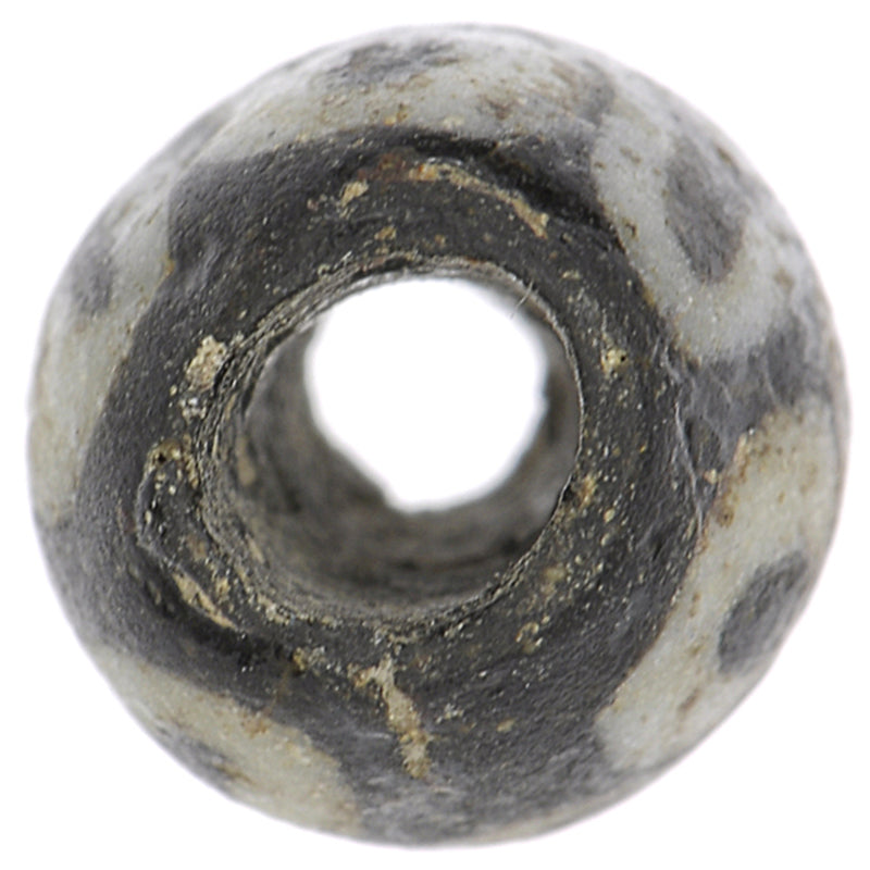 Rare Islamic "Eye" Mosaic Glass Bead, Fustat Egypt - zoomed-in detail